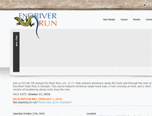 Tablet Screenshot of enoriverrun.com